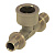 Тройник TECEflex, с внутренней резьбой 25 x Rp 3/4" x 25, латунь