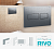 Панель смыва RIVO Touch lux Сатинированная сталь (SATIN PVD)